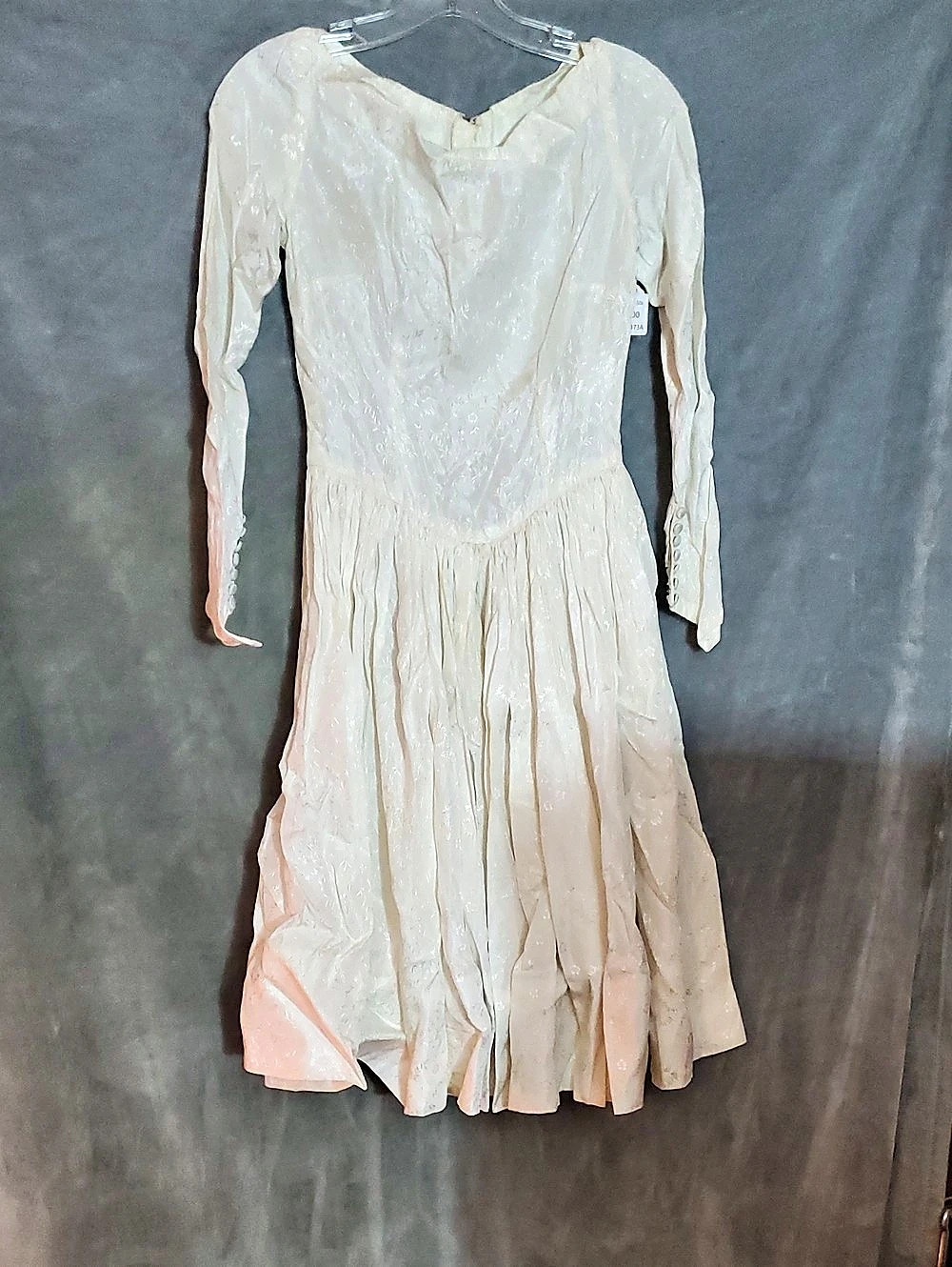 Long Sleeve Floral Midi Dress in Like New